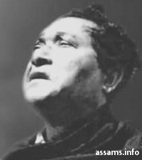 Bishnu Prasad Rabha was born on 31 January 1909 in present day Dhaka, Bangladesh. His father was Sardar Bahadur Gopal Chandra Das. - Bishnu-Rabh-Photo