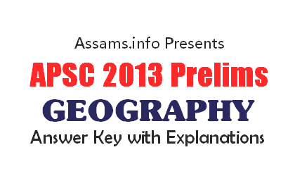 APSC 2013 Geography Answers