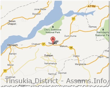 Tinsukia Map