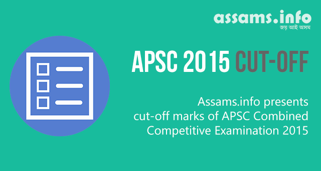 APSC Cut-off 2015